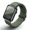 UNIQ pasek Aspen Apple Watch 42/41/40mm  Series 1/2/3/4/5/6/7/8/9/10/11/SE/SE2/SE3 Braided zielony/cypress green