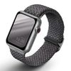 UNIQ pasek Aspen Apple Watch 42/41/40mm Series 1/2/3/4/5/6/7/8/9/10/11/SE/SE2/SE3 Braided szary/granite grey