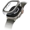 Etui UNIQ Voute do Apple Watch Ultra 49mm szkło hartowane srebrny