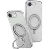 Etui UNIQ Swivix do iPhone 16e / 17e 360 Rotating Kickstand przezroczysty