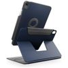 Etui UNIQ Rovus Snapmount Magnetic 360   Rotating Detachable do iPad Air 11" M2 2024 / M3 2025 / M4 2026 / iPad Air 10.9" (2022/2020) granatowy