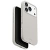Etui UNIQ Lino do iPhone 17 Pro Magclick Charging jasno szary