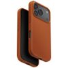 Etui UNIQ Lino do iPhone 17 Pro Magclick Charging pomarańczowy