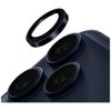 Szkło na obiektyw aparatu UNIQ Optix Prime Camera Lens Protector do iPhone 17 Pro / 17 Pro Max / 15 Pro / 15 Pro Max z aplikatorem granatowy