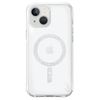 UNIQ etui Coehl Glace iPhone 15 / 14 /13 6.1" Magnetic Charging srebrny/sparkling silver