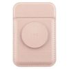 UNIQ Flixa magnetyczny portfel na kartyz podpórką różowy/blush pink MagSafe