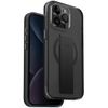 UNIQ etui Heldro Mag iPhone 15 Pro 6.1"Magclick Charging czarny/vapour smoke