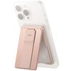 UNIQ Heldro ID magnetyczny portfel zpodpórką i opaską różowy/blush pink