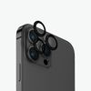 UNIQ Optix Aluminium Camera LensProtector iPhone 15 Pro 6.1" midnight black szkło na obiektyw aparatu z aplikatorem