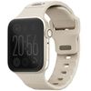 UNIQ pasek Stride Apple Watch Series     1/2/3/4/5/6/7/8/9/SE/SE2/SE3 38/40/41mm FKM Rubber Strap khaki/pale khaki