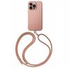 UNIQ etui Coehl Creme iPhone 16 Pro 6.3"Magnetic Charging różowy/ballet pink