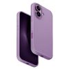 UNIQ etui Lino Hue iPhone 16 6.1"Magclick Charging różowy/grape pink