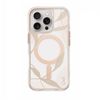UNIQ etui Coehl Verdure iPhone 16 Pro6.3" Magnetic Charging spring blossom