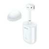 USAMS Słuchawka Bluetooth 5.0 LB Series+ stacja dokująca biały/white BHULB01 (US-LB001)