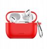 USAMS Etui ochronne do AirPods Prosilicon czerwony/red BH568AP06 (US-BH568)