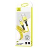 USAMS Kabel U52 USB-C 2A Fast Charge 1mżółty/yellow SJ436USB03 (US-SJ436)