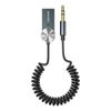 USAMS Adapter audio Bluetooth 5.0USB-AUX szary/tarnish SJ464JSQ01 (US-SJ464)