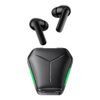 USAMS Słuchawki Bluetooth 5.0 TWS JYseries Gaming earbuds bezprzewodowe czarny/black BHUJY01