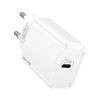 USAMS Ład. siec. 1xUSB-C T39 20W(only head) PD3.0 Fast Charging biały/white CC131TC02 (US-CC131)