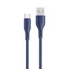 USAMS Kabel U68 USB-C 2A Fast Charge1m niebieski/blue SJ501USB03 (US-SJ501)