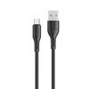 USAMS Kabel U68 microUSB 2A Fast Charge1m czarny/black SJ502USB01 (US-SJ502)