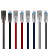 USAMS Kabel pleciony U-Light Lightningniebieski/blue 1,2m IPZSUSB03 (US-SJ182)