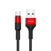 USAMS Kabel pleciony U5 2A micro USBczerwony/red 1,2m SJ224USB02 (US-SJ224)