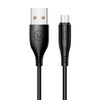 USAMS Kabel U18 microUSB 2A Fast Charge1m czarny/black SJ268USB01 (US-SJ268)