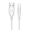 USAMS Kabel U18 lightning 2A Fast Charge1m biały/white SJ266USB02 (US-SJ266)