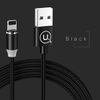 USAMS Kabel magnetyczny U-Sure lightning1m 2.1A pleciony czarny/black SJ292USB01 (US-SJ292)
