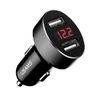 USAMS Ład. sam. 2xUSB C1 2,1A LEDczarny/black CC45GC01 (US-CC045)