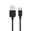 USAMS Kabel U-Turn USB-C 1mczarny/black 2A TCUSBXD01 (US-SJ099)