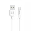 USAMS Kabel U-Turn USB-C 1mbiały/white 2A TCUSBXD02 (US-SJ099)
