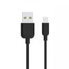 USAMS Kabel U-Turn lightning 1mczarny/black 2A IPUSBXD01 (US-SJ097)