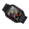 USAMS Pasek z etui Apple Watch 4/5/6/7/SE 44/45mm. czarny/black ZB74IW1 (US-ZB074)