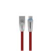USAMS Kabel pleciony U-Light USB-Cczerwony/red 1,2m TCZSUSB04 (US-SJ184)