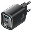 USAMS Ład. siec. CC229 30W GaNUSB-C/USB-A Fast Charging XC Series czarny/black CC229TC01