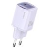 USAMS Ład. siec. CC248 20W GaN USB-CFast Charging HC Series fioletowy/purple CC248TC03