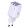 USAMS Ład. siec. CC251 30W GaN USB-CFast Charging HC Series fioletowy/purple CC251TC03