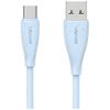 Kabel USAMS Green Series SJ714 18W 3A    USB-A do USB-C 1m niebieski