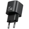 Ładowarka sieciowa USAMS JC Series CC289 25W GaN Mini Fast Charger USB-C czarny