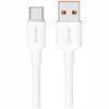 Kabel USAMS US-SJ603 U84 3A USB-C do     USB-A 3m biały
