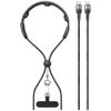 Kabel USAMS SJ759 U89 100W Fast Charging z masażerem czarny