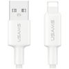 Kabel USAMS U90 2.4A USB-A do Lightning  biały