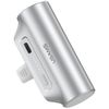 Powerbank USAMS PB79 Mini Tail Plug Portable 3000mAh USB-C srebrny