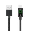 Kabel USAMS U92 18W USB-C do USB-A 1.2m  czarny