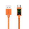Kabel USAMS U92 18W USB-C do USB-A 1.2m  pomarańczowy