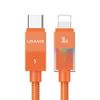 Kabel USAMS U93 30W USB-C do Lightning 1.2m pomarańczowy