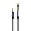 USAMS Adapter audio jack 3,5mm - 6,35mm1.2m czarny/black SJ539YP01 (US-SJ539)