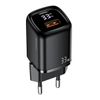 USAMS Ład. siec. 1xUSB-C+1xUSB T46 33W(only head) PD3.0 +QC3.0 Fast Charging czarny/black CC152TC01 (US-CC152)